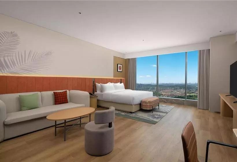 キングサイズベッドのデラックスルーム, Hilton Branson Convention Center