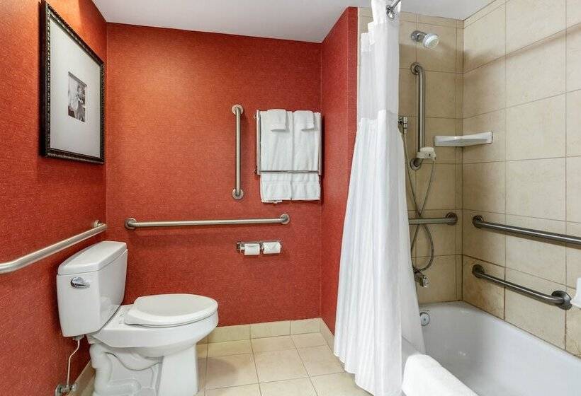 غرفة قياسية لذوى الاحتياجات الخاصة, Hilton Garden Inn Tupelo