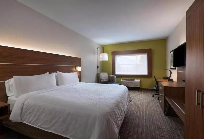 身障者適用キングサイズベッドルーム, Holiday Inn Express & Suites Cedar Park , An Ihg