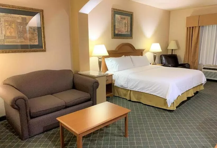 キングサイズベッドのスイートルーム, Holiday Inn Express Hotel And Suites Alice, An Ihg