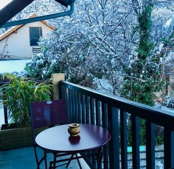 バルコニー付ベーシックルーム, Hôtel Les Chaumettes