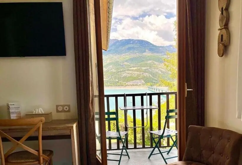バルコニー付ベーシックルーム, Hôtel Les Chaumettes