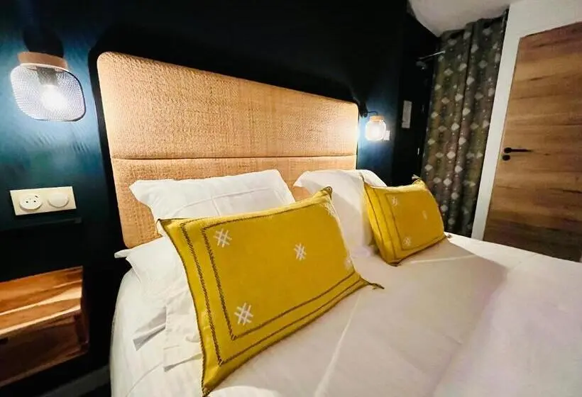テラス付きスタンダードルーム, Hôtel Les Chaumettes