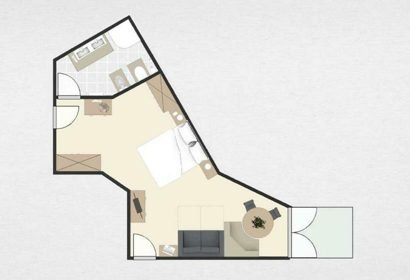 Номер Комфорт, Saltauserhof