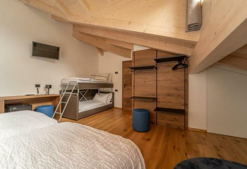 4인용 스탠다드 룸, Agritur La Crucola
