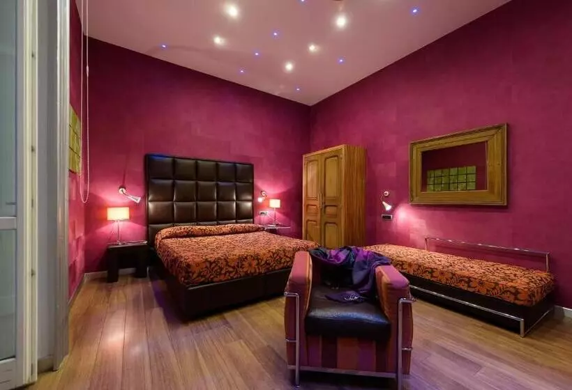 اتاق سه نفره سوپریور با چشم‌انداز دریا, Palazzo Ferraioli   Hotel & Wellness