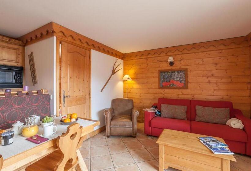 带2个卧室的公寓, Residence Pierre & Vacances Premium Les Alpages De Reberty