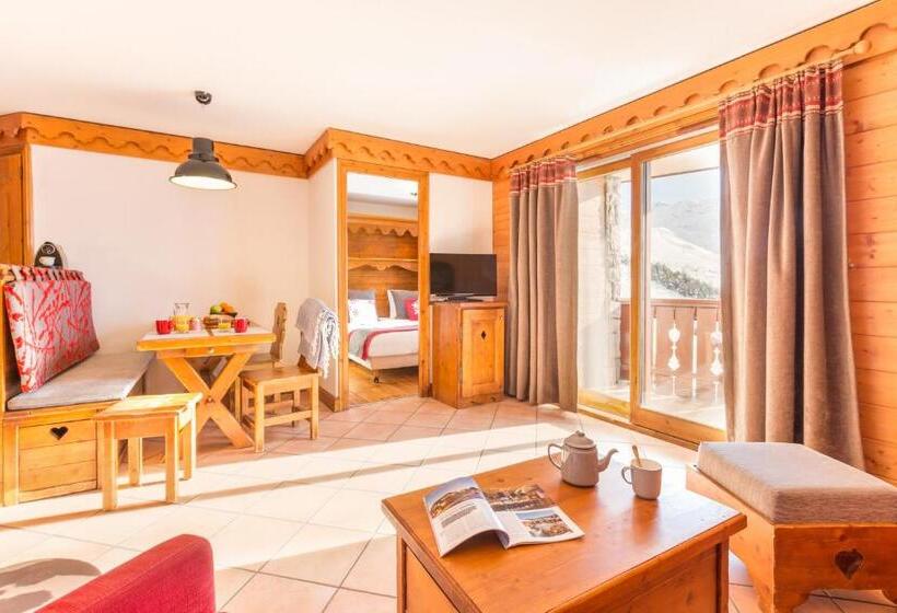 2 Bedrooms Apartment Mountain View, Residence Pierre & Vacances Premium Les Alpages De Reberty