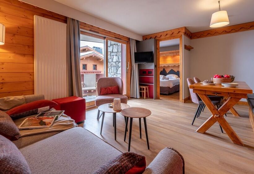Апартаменты 2 Спальни, Residence Pierre & Vacances Premium Les Alpages De Reberty
