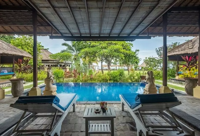 Villa 1 Makuuhuone Merinäkymä, Amertha Bali Villas