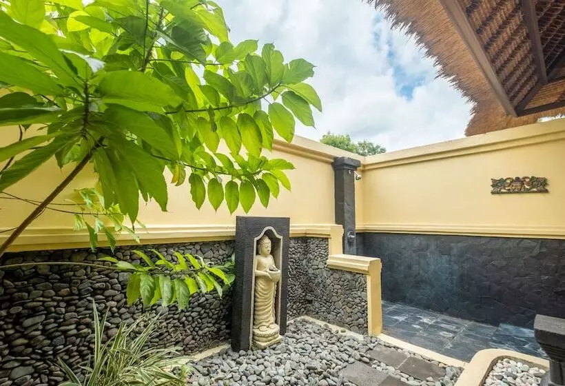 Villa 1 Makuuhuone Merinäkymä, Amertha Bali Villas