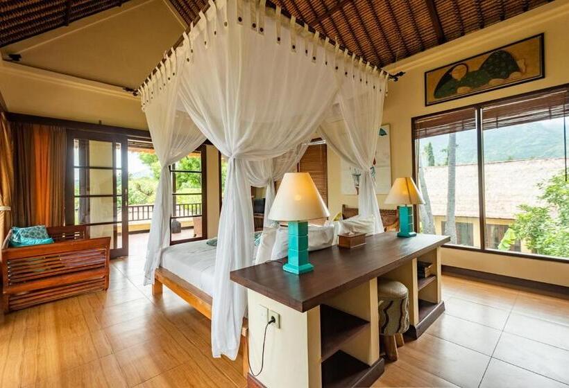 וילה דלוקס חדר שינה 1, Amertha Bali Villas