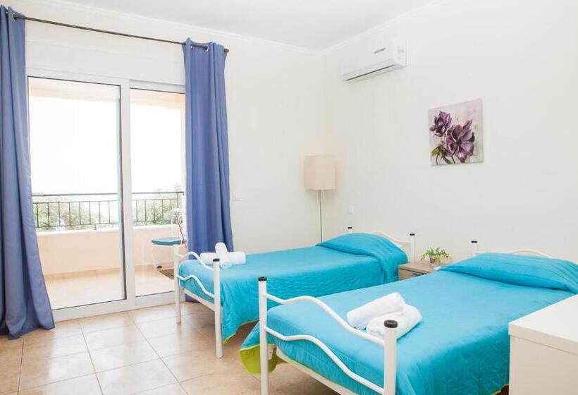 Апартаменты 2 Спальни Вид на Море, Barbati Beach Apartments