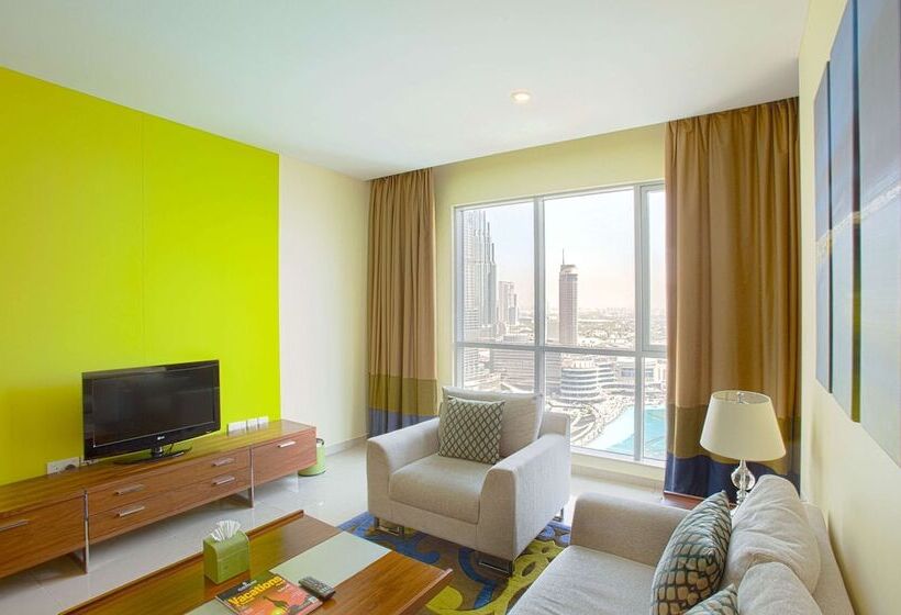 آپارتمان 1 خوابه با چشم‌انداز, Ramada By Wyndham Downtown Dubai