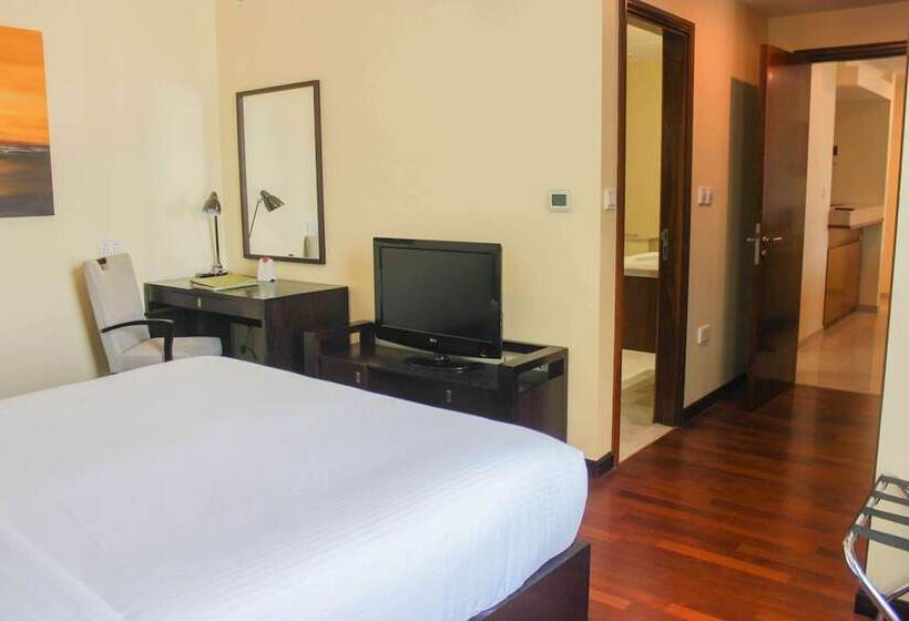 Апартаменты 1 Спальня с Видом, Ramada By Wyndham Downtown Dubai