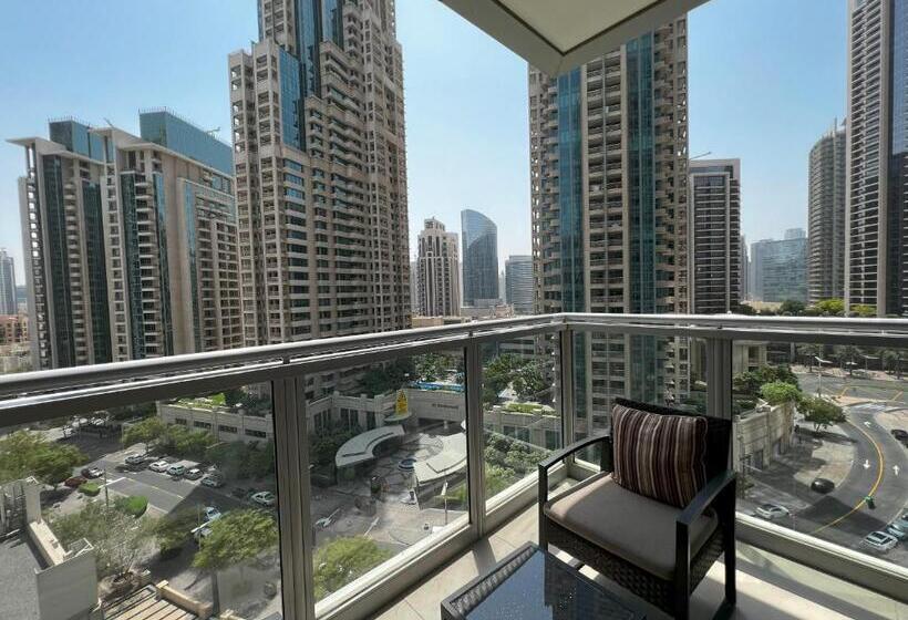 Апартаменты 1 Спальня с Видом, Ramada By Wyndham Downtown Dubai