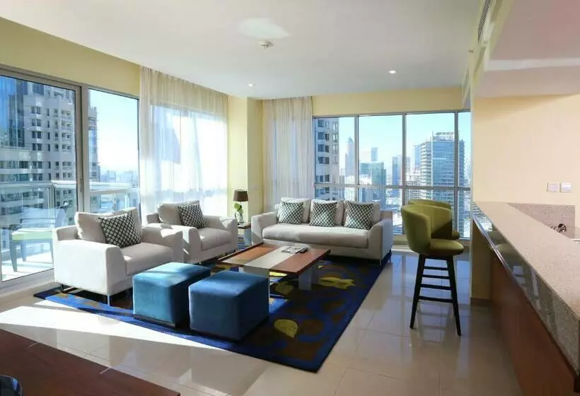 آپارتمان پرمیوم 1 خوابه با چشم‌انداز, Ramada By Wyndham Downtown Dubai
