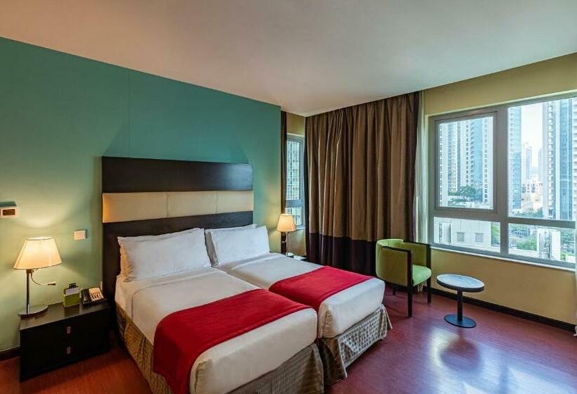 آپارتمان پرمیوم 1 خوابه با چشم‌انداز, Ramada By Wyndham Downtown Dubai