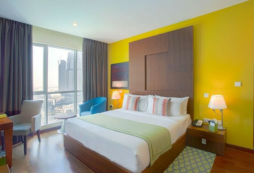 Апартаменты 1 Спальня с Видом, Ramada By Wyndham Downtown Dubai