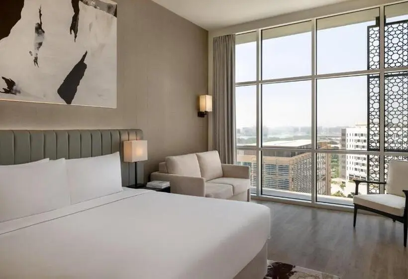 اتاق دلوکس با تخت کینگ و چشمانداز, Yas Plaza Marina