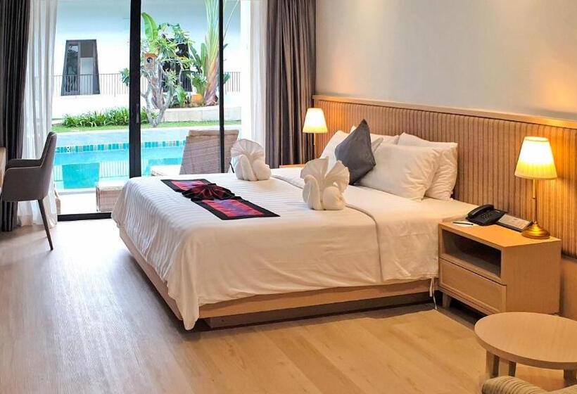 스탠다드 룸 풀장 전망, D Varee Mai Khao Beach Resort, Thailand