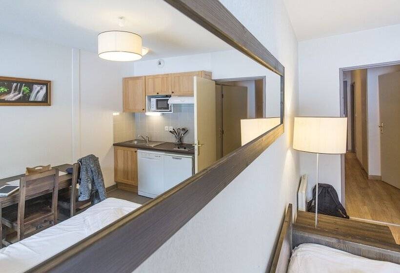 带1个卧室的公寓, Vacanceole Les Jardins De Balnea