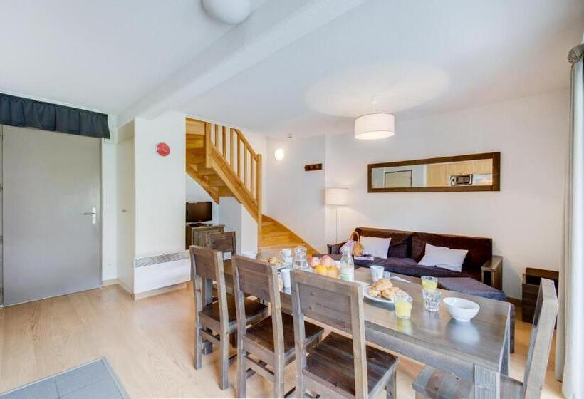 带3个卧室的复式公寓, Vacanceole Les Jardins De Balnea