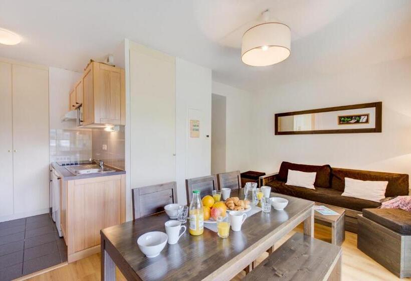 带1个卧室的公寓, Vacanceole Les Jardins De Balnea