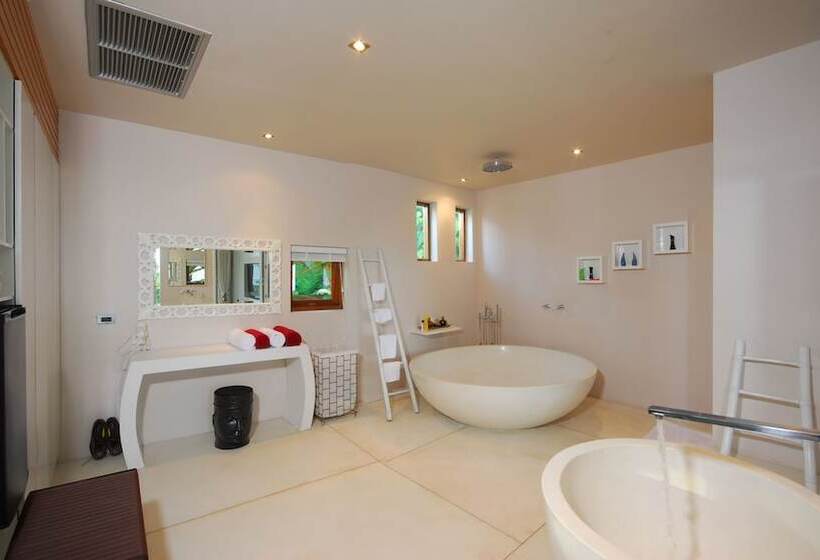 غرفة قياسية مطلّة علي البحر, Zara Beach Resort Koh Samui