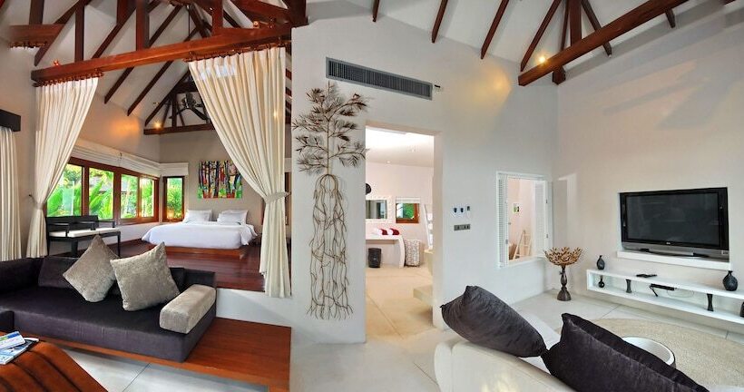 غرفة قياسية مطلّة علي البحر, Zara Beach Resort Koh Samui