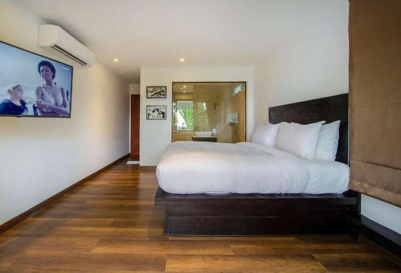 غرفة ديلوكس مطلّة علي البحر, Zara Beach Resort Koh Samui