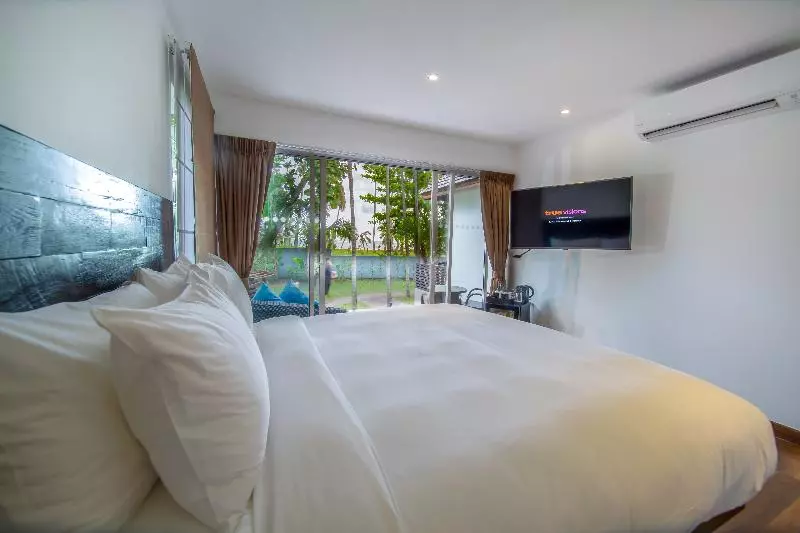 オーシャンビューデラックスルーム, Zara Beach Resort Koh Samui