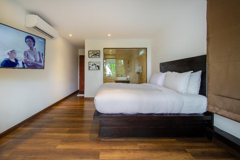 غرفة ديلوكس مطلّة علي البحر, Zara Beach Resort Koh Samui