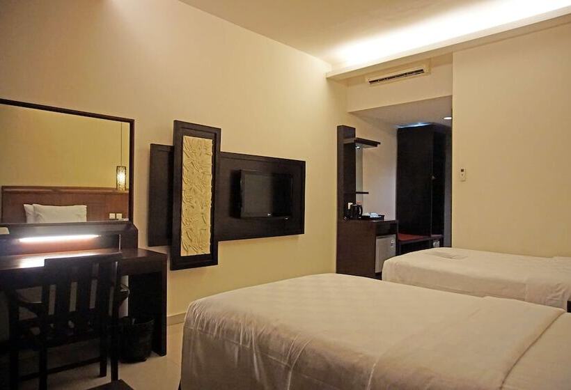 غرفة ديلوكس مطلّة علي الحديقة, Best Western Resort Kuta