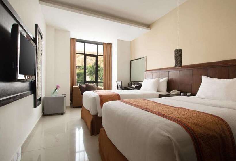 غرفة ديلوكس مطلّة علي الحديقة, Best Western Resort Kuta