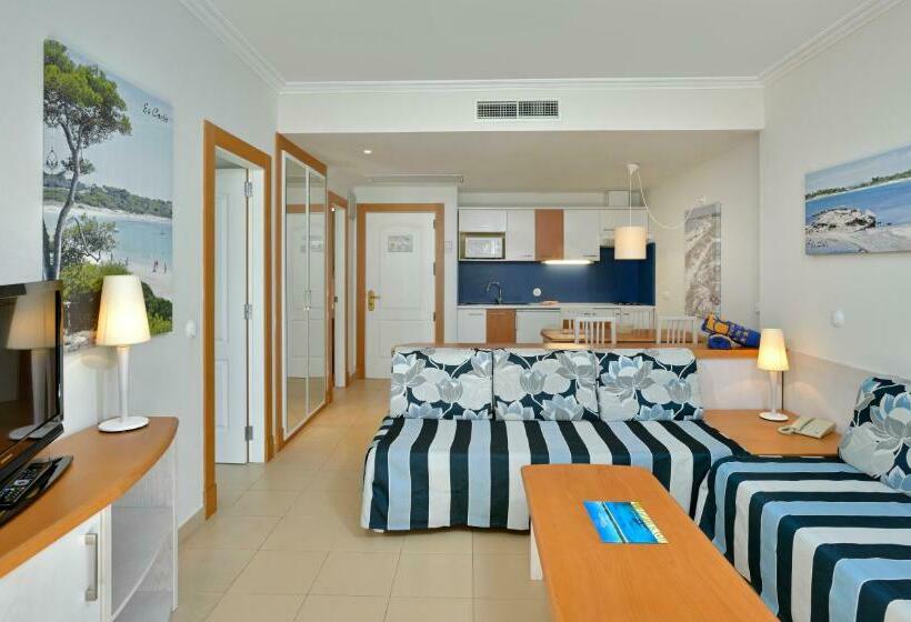 דירה בת חדר שינה 1 עם מרפסת, Aparthotel Isla de Cabrera