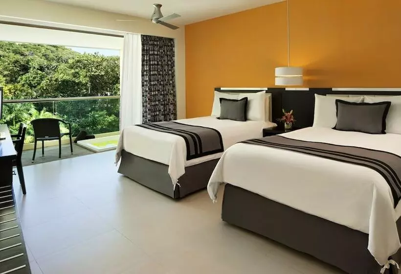 景色の見えるデラックスルーム, Dreams Huatulco Resort & Spa