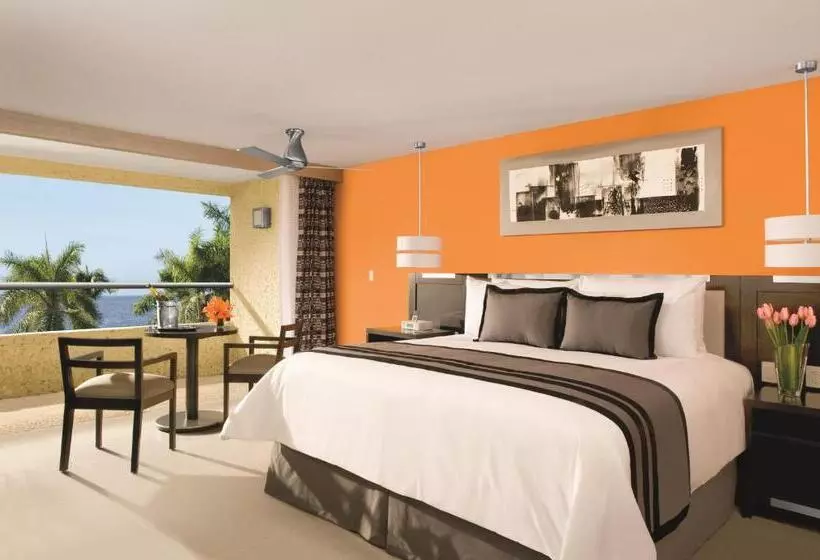 キングサイズベッド、ビュー付きデラックスルーム, Dreams Huatulco Resort & Spa