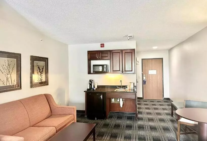身障者適用スイートルーム, Holiday Inn Express And Suites Meriden, An Ihg