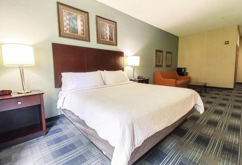 Номер Стандарт Кровать Кинг Адаптированный для Инвалидов, Holiday Inn Express And Suites Meriden, An Ihg