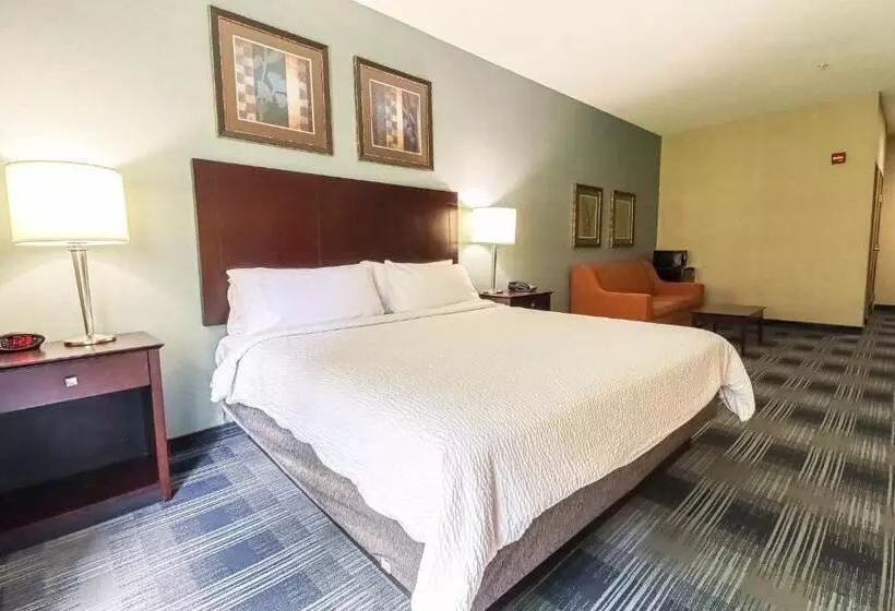 身障者適用キングサイズベッドルーム, Holiday Inn Express And Suites Meriden, An Ihg