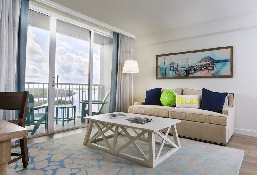 발코니가 있는 스위트, Margaritaville Lake Resort, Lake Conroe