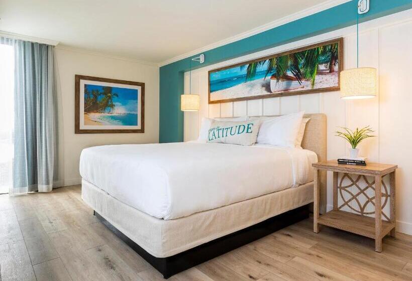 适合残疾人士使用的带超级大床的标准间, Margaritaville Lake Resort, Lake Conroe