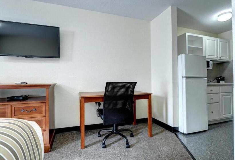장애인을 위한 킹사이즈 침대 스탠다드 룸, Suburban Studios Westminster Denver North