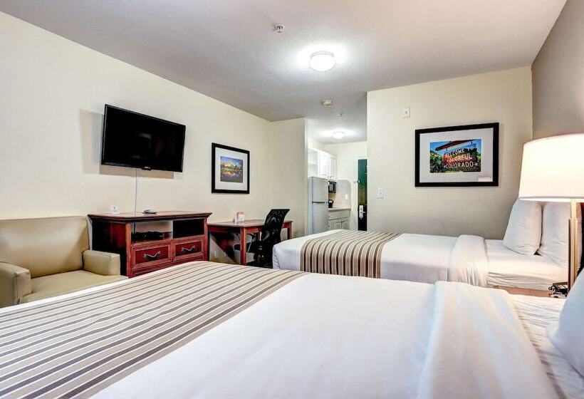 스탠다드 룸 더블 침대 2개, Suburban Studios Westminster Denver North