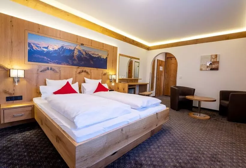 Superior-huone Parveke, Alpenhotel Denninglehen