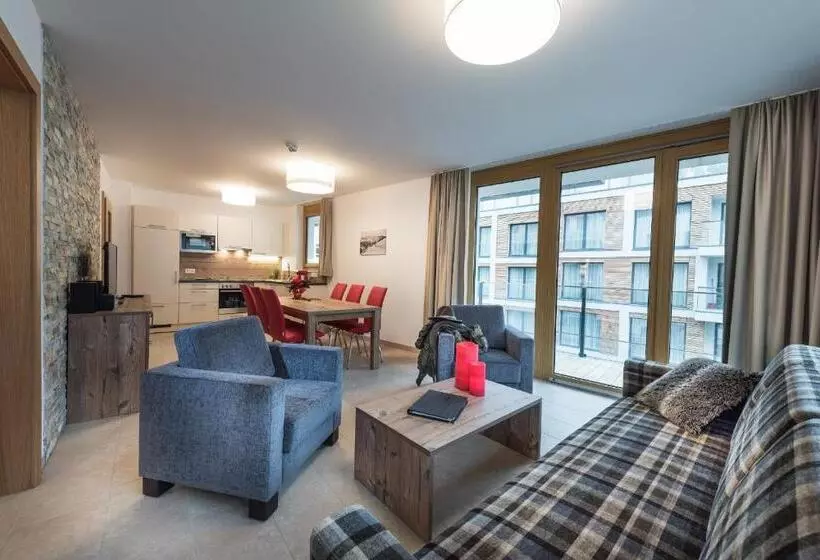 ２ベッドルームのスーペリアアパートメント, Alpenparks Hotel & Apartment Central Zell Am See