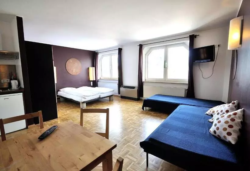 １ベッドルームアパートメント, Five Elements Hostel Frankfurt