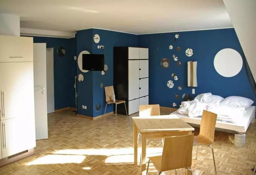 １ベッドルームアパートメント, Five Elements Hostel Frankfurt