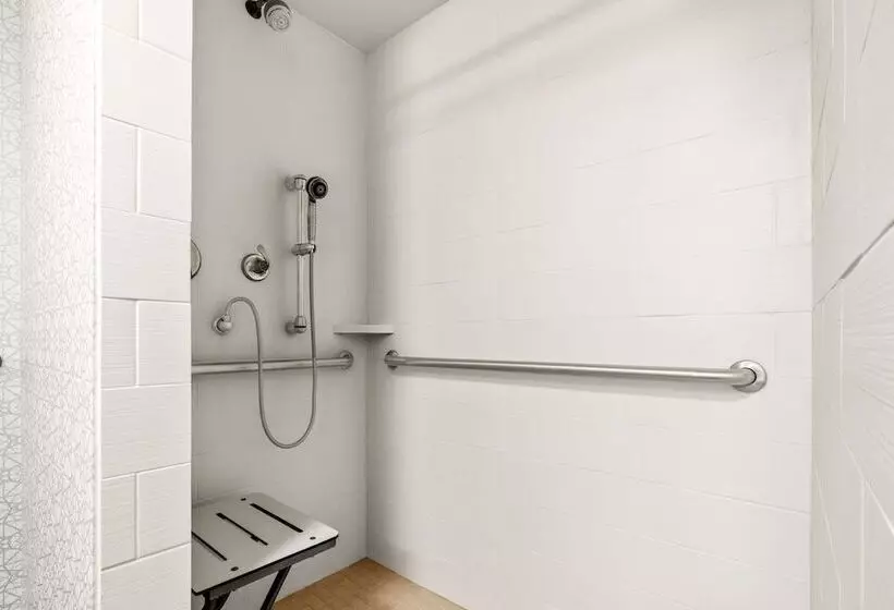 身障者適用スタンダードルーム, Hampton Inn & Suites Fairbanks